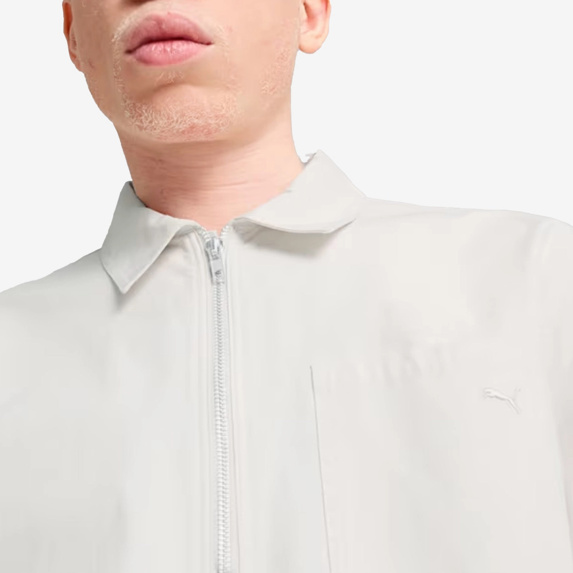 PUMA | MMQ HALF-ZIP SHIRT { ALPINE SNOW