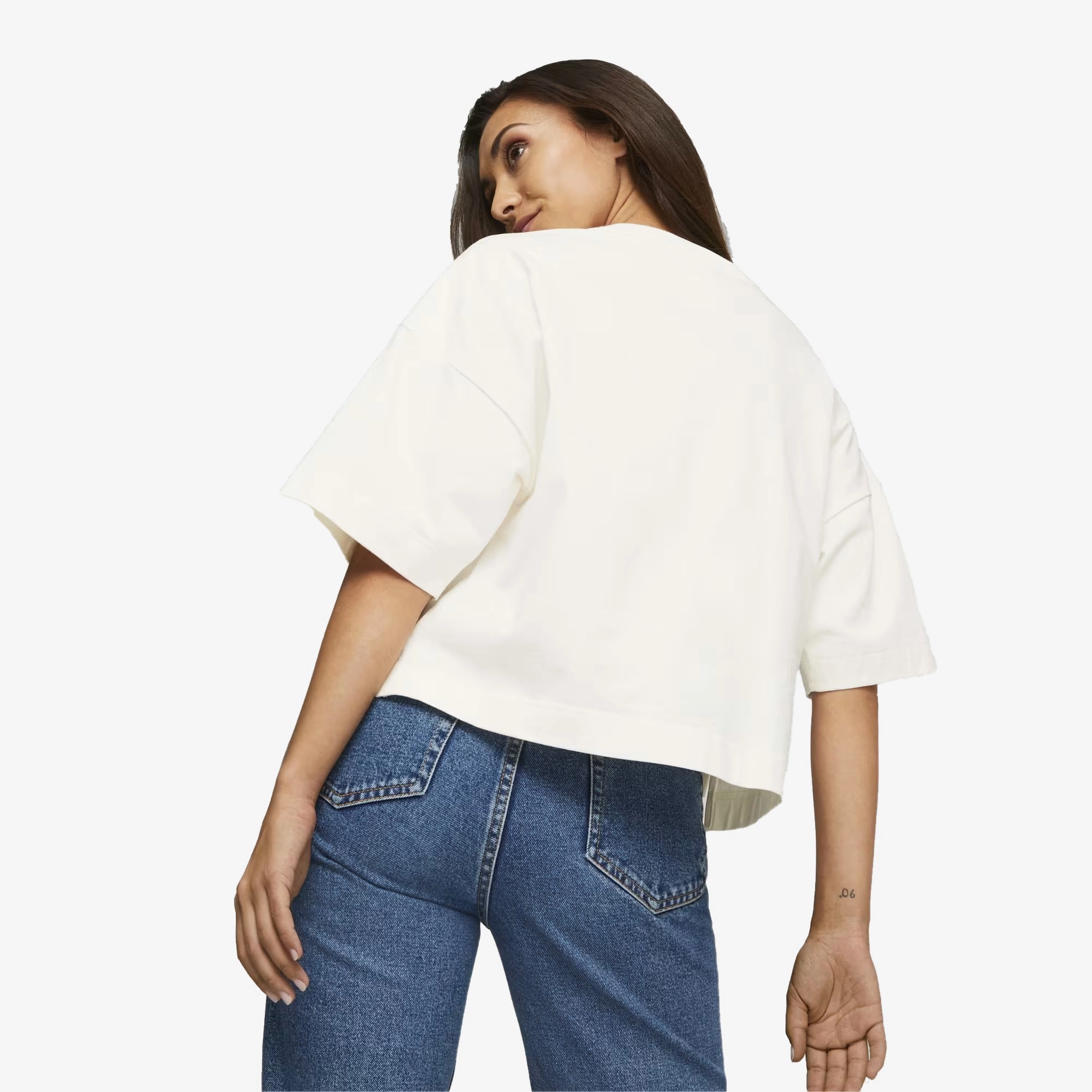 Puma | SWAROVSKI CRYSTALS TEE  { WHITE