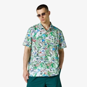 PUMA | THE FAIRGROUNDS RESORT BASKETBALL TOP { IVORY-AOP
