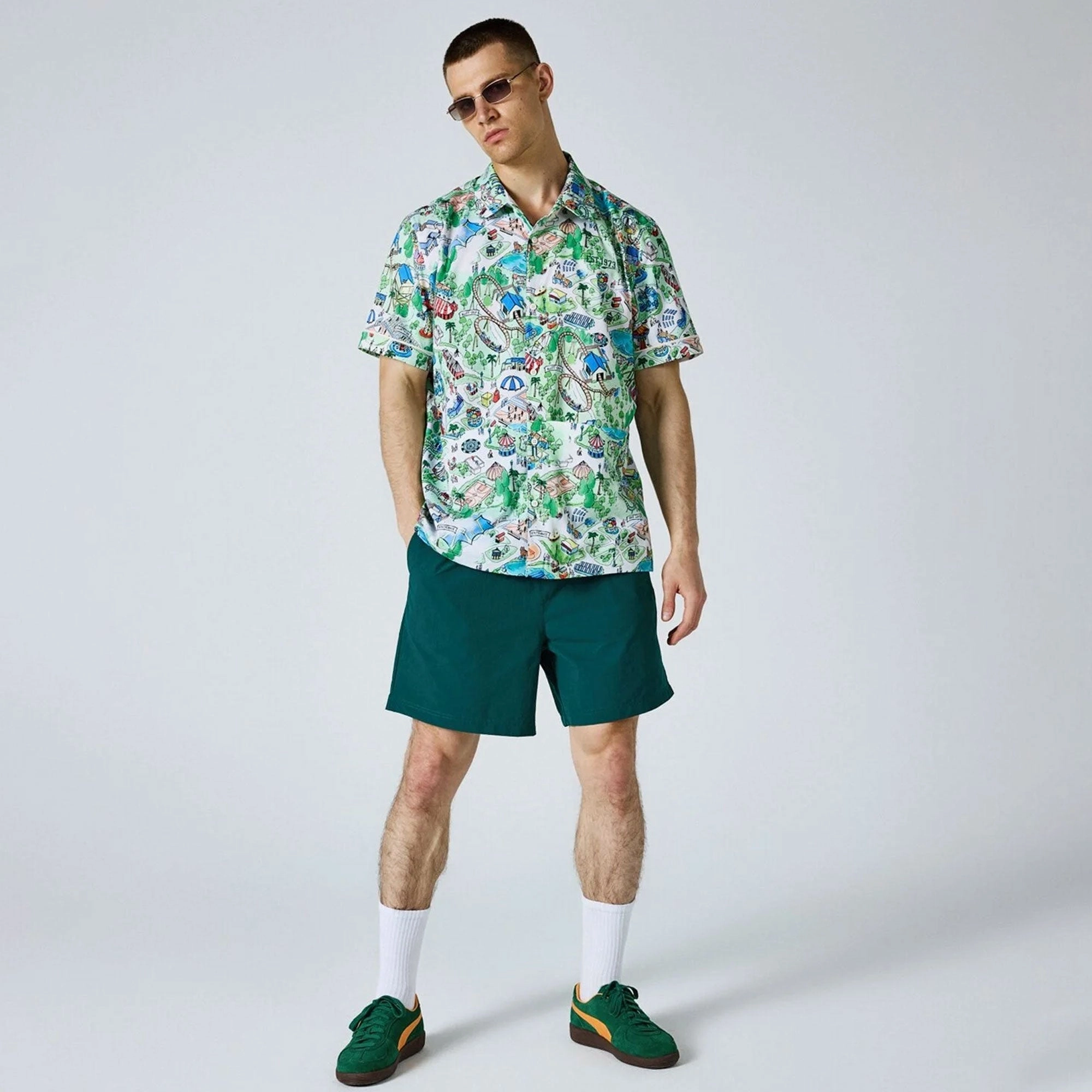 PUMA | THE FAIRGROUNDS RESORT BASKETBALL TOP { IVORY-AOP