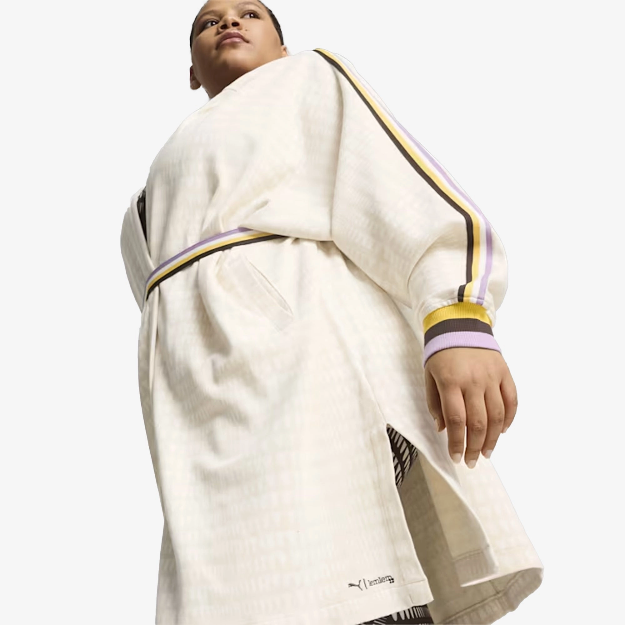 Puma | x LEMLEM TRAINING ANORAK COVERUP  { WARM WHITE