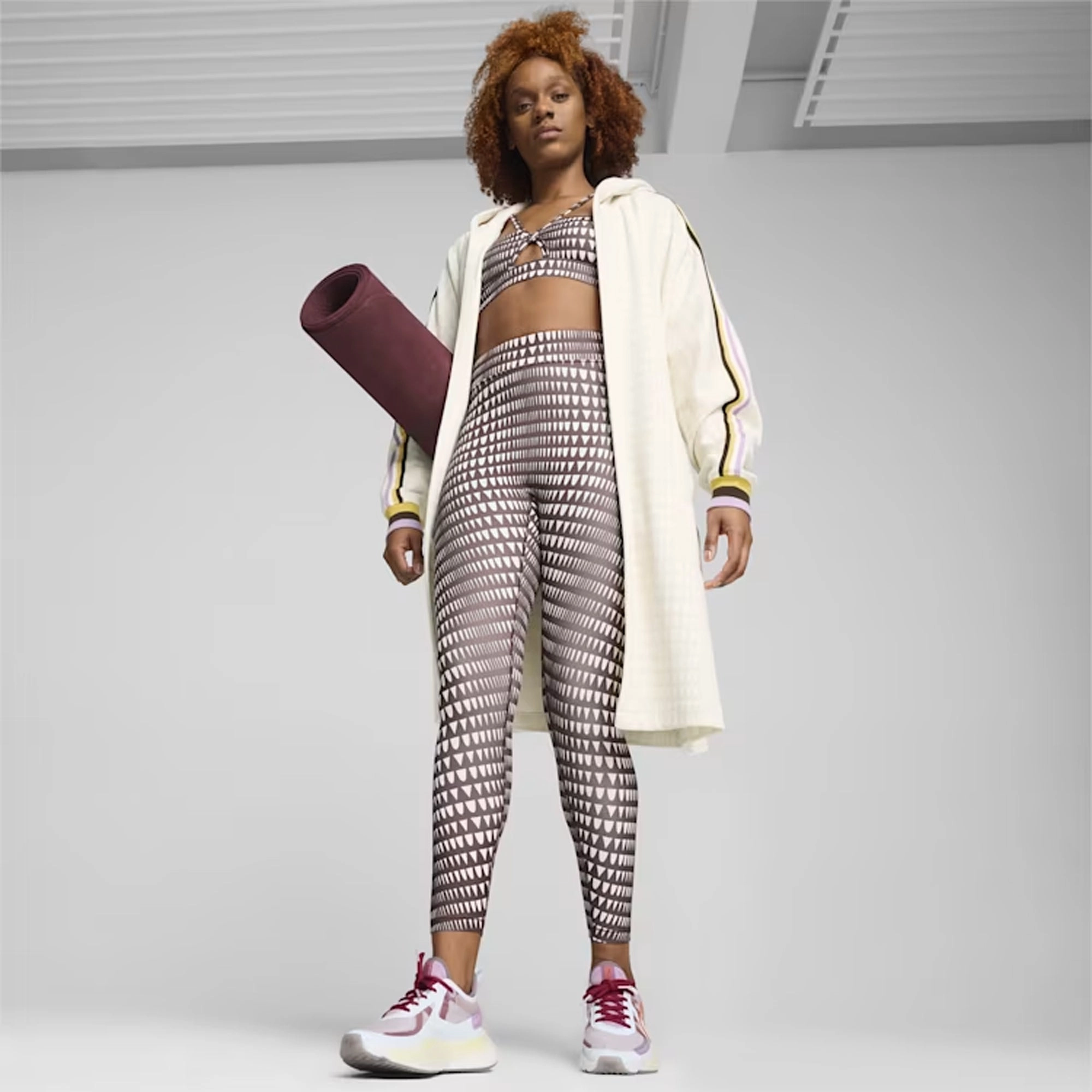 Puma | x LEMLEM TRAINING ANORAK COVERUP  { WARM WHITE