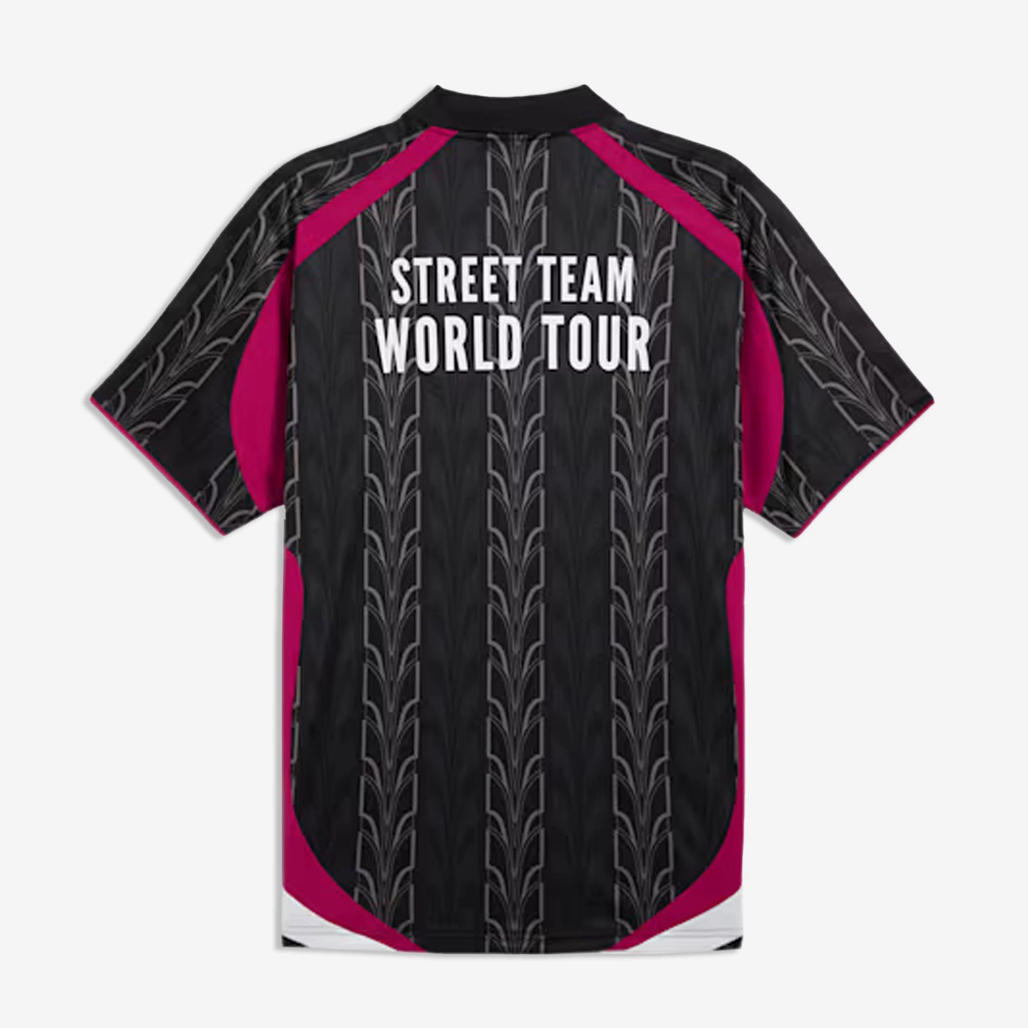 PUMA | X MAS TIEMPO RELAXED FIT JERSEY { BLACK/PINK