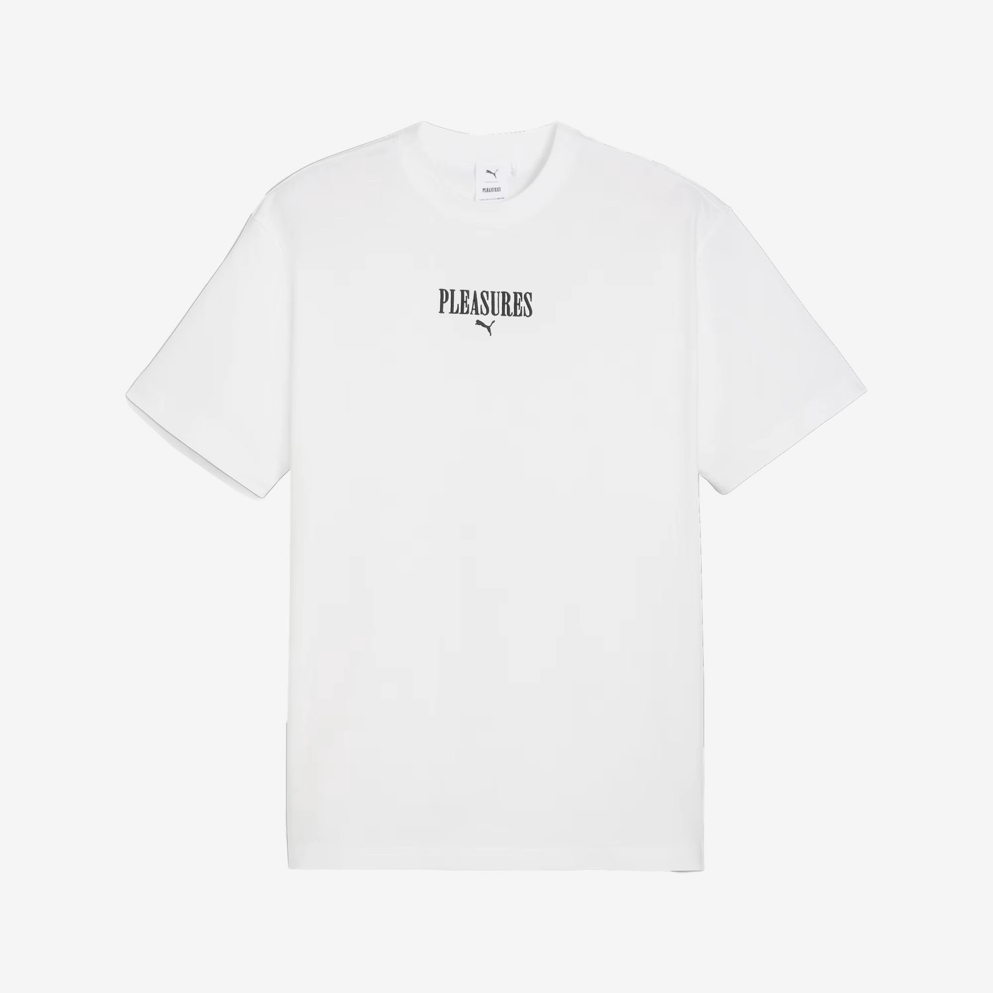 Puma | x PLEASURES GRAPHIC TEE  { WHITE