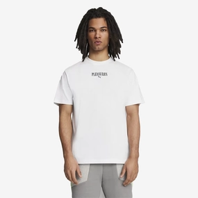 Puma | x PLEASURES GRAPHIC TEE  { WHITE