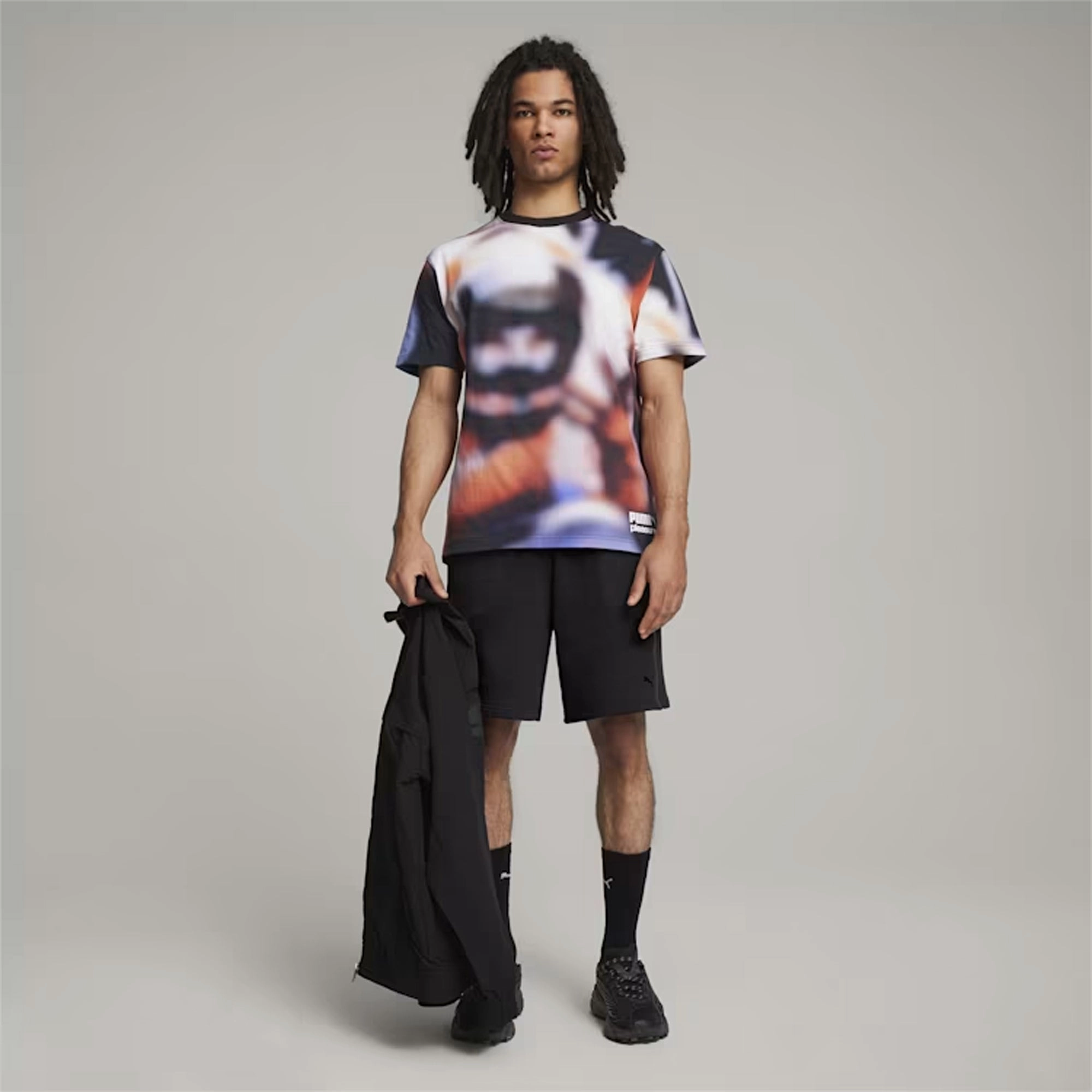 Puma | x PLEASURES TEE  { MULTI