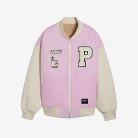 Puma | x SOPHIA CHANG BOMBER JACKET  { GRAPE MIST