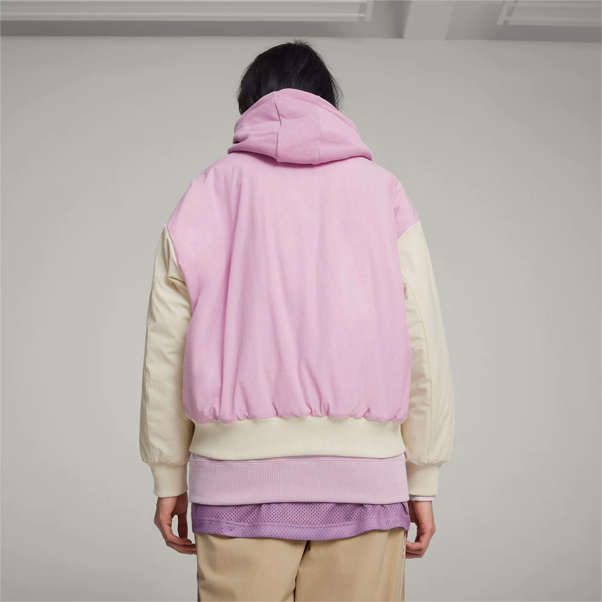 Puma | x SOPHIA CHANG BOMBER JACKET  { GRAPE MIST