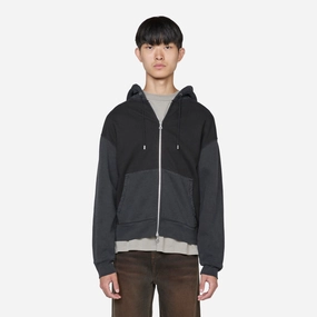Rascal Hood Pigment Black Hefty Fleece
