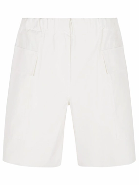 Relaxed Fit Cotton Poplin Shorts