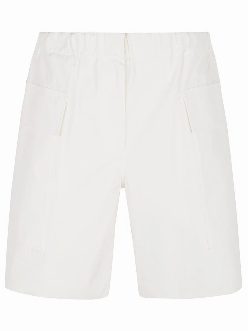 Relaxed Fit Cotton Poplin Shorts