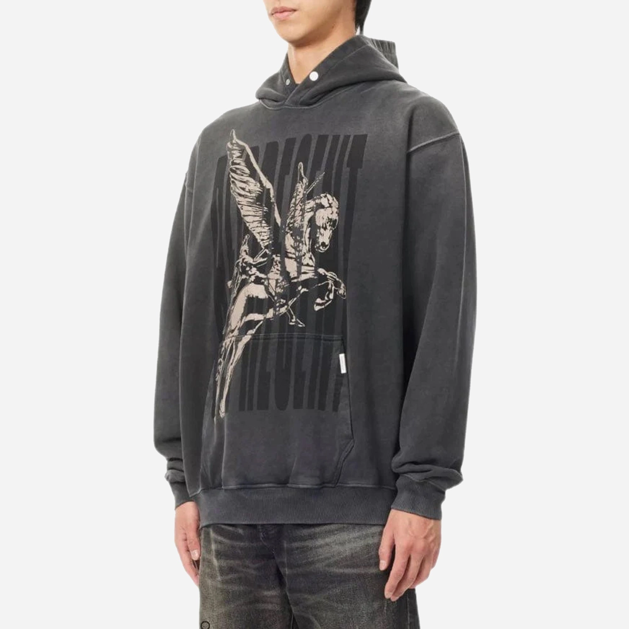 Represent | SPIRITS MASCOT HOODIE  { AGED BLACK