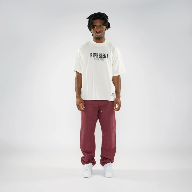 Represent Godspeed Tee - Flat White