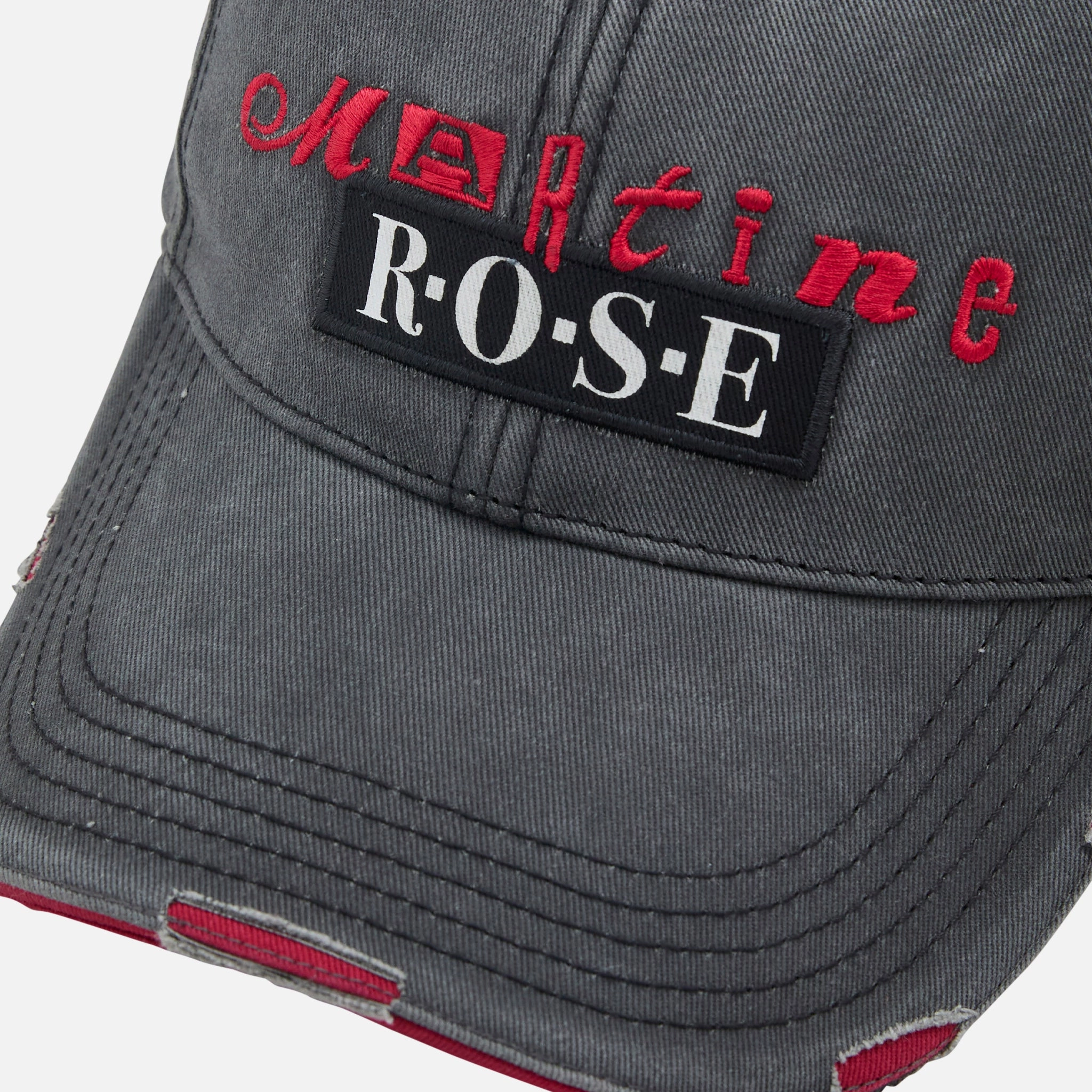 Roll Back Cap Grey | Red