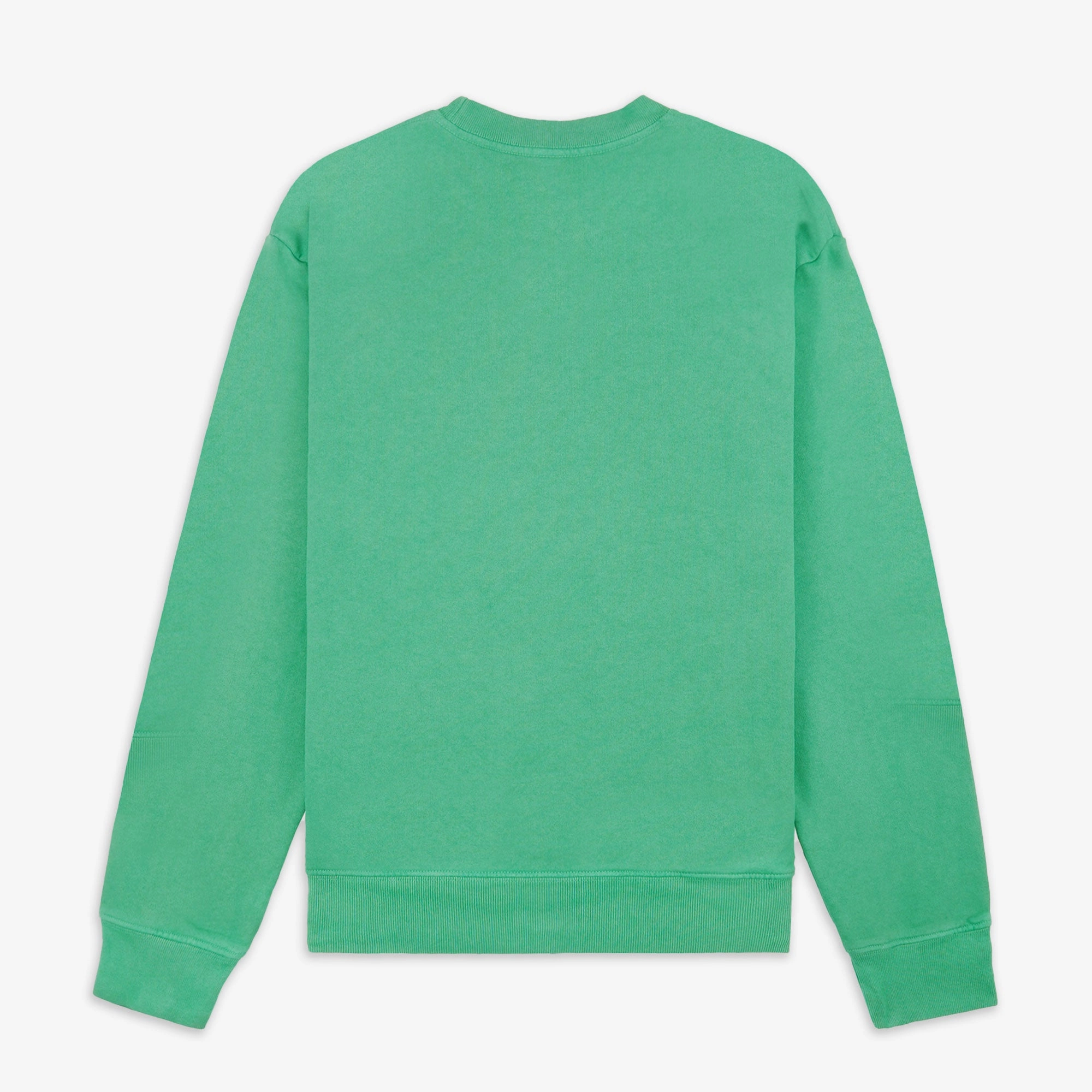 SPORTY & RICH | 1800 HEALTH CREWNECK { VERDE/WHITE