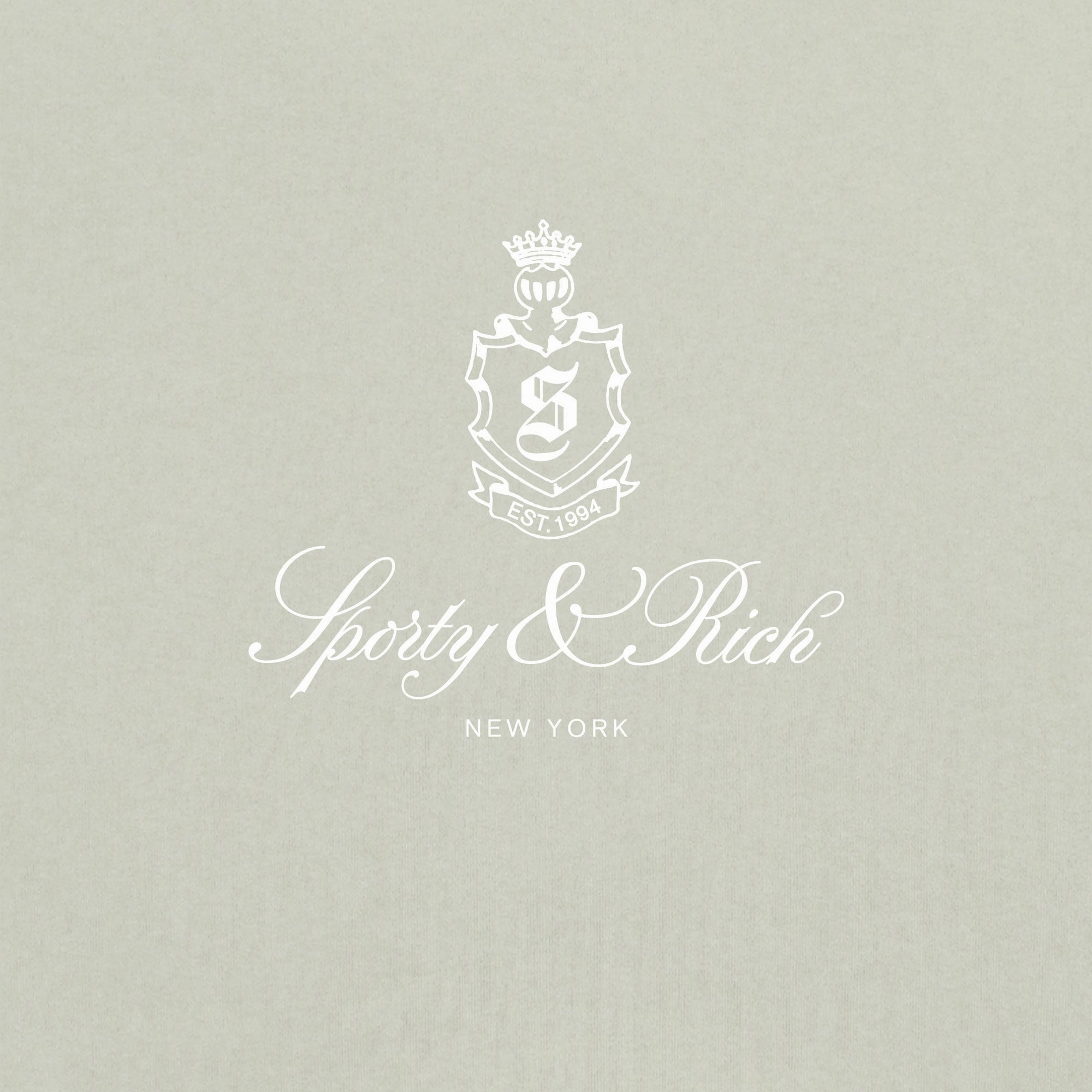SPORTY & RICH | VENDOME SWEATPANT { SAGE/WHITE