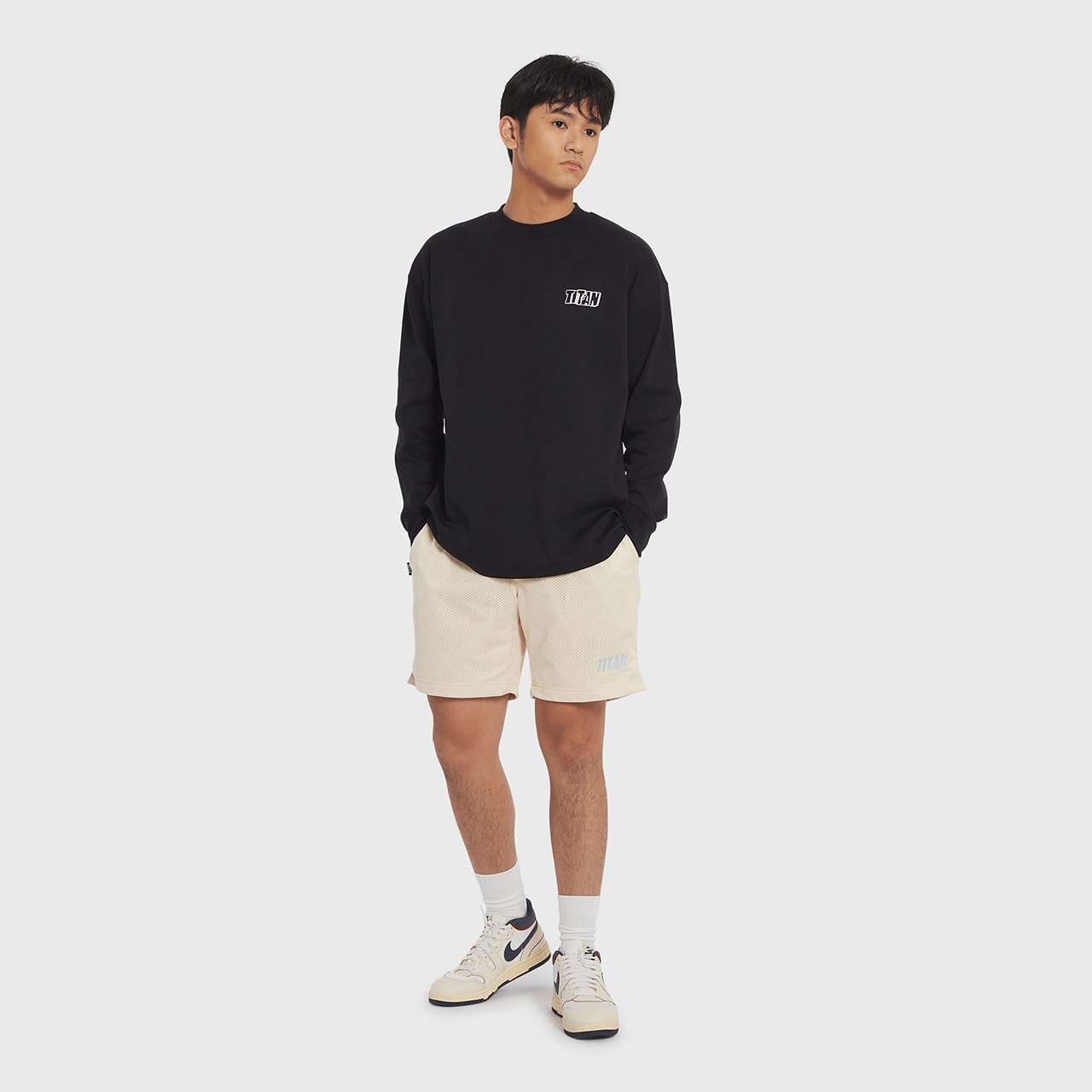 Titan Hoops Talk Strike Performance Shorts - Sail
