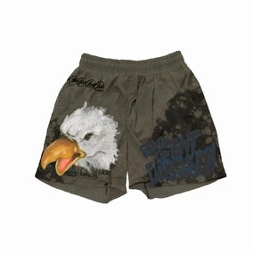 Travis Scott Cactus Jack For Fragment Imagination Shorts Olive