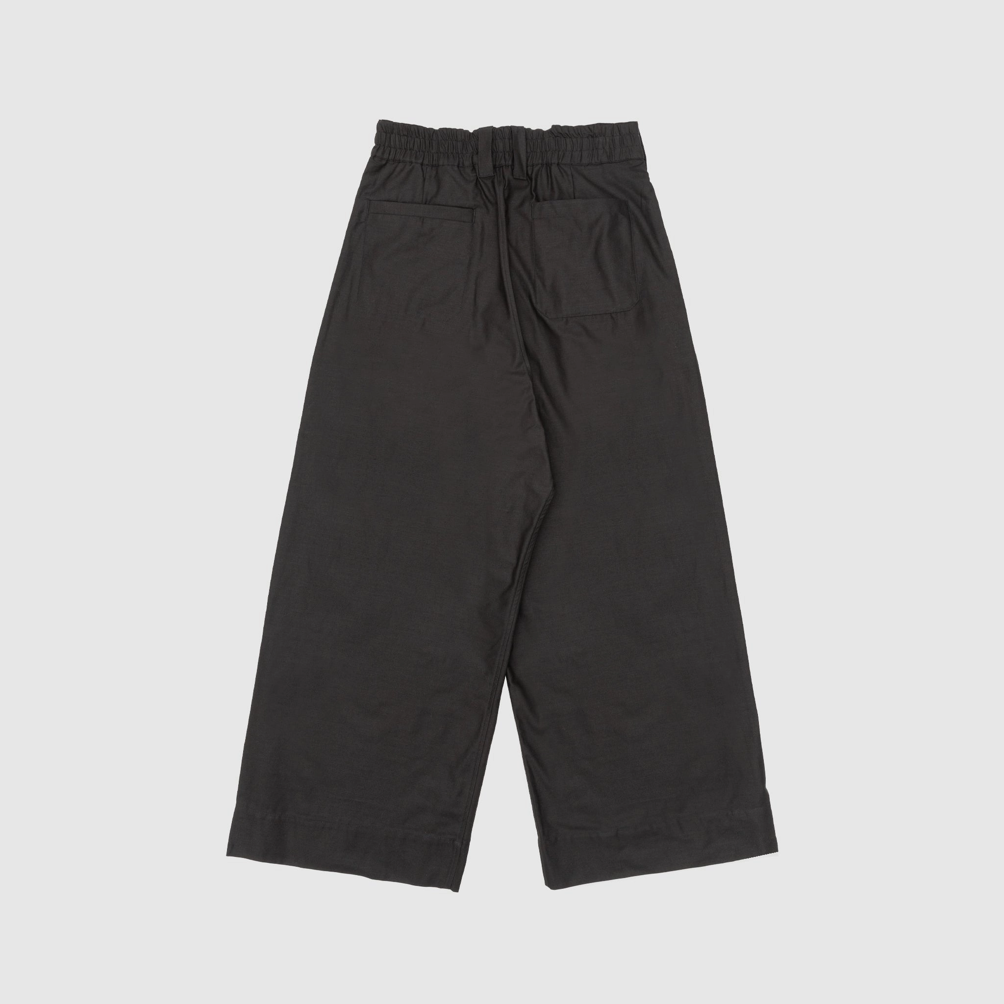 TWO PLEAT WIDE LEG TROUSER