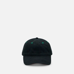Vapor 6 Panel Hat Double Black