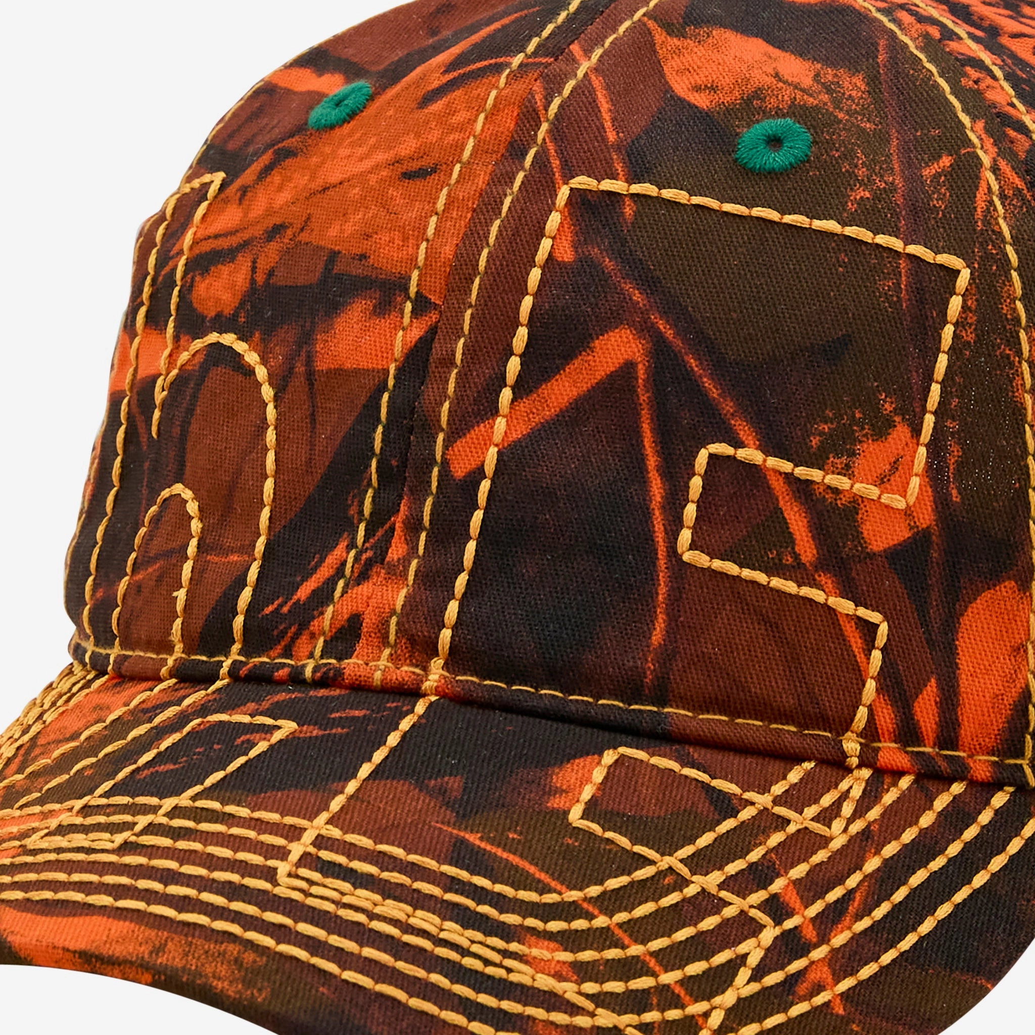 Vapor 6 Panel Hat Fire Camo