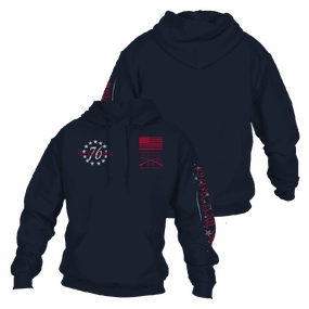 We The People Hoodie - Navy