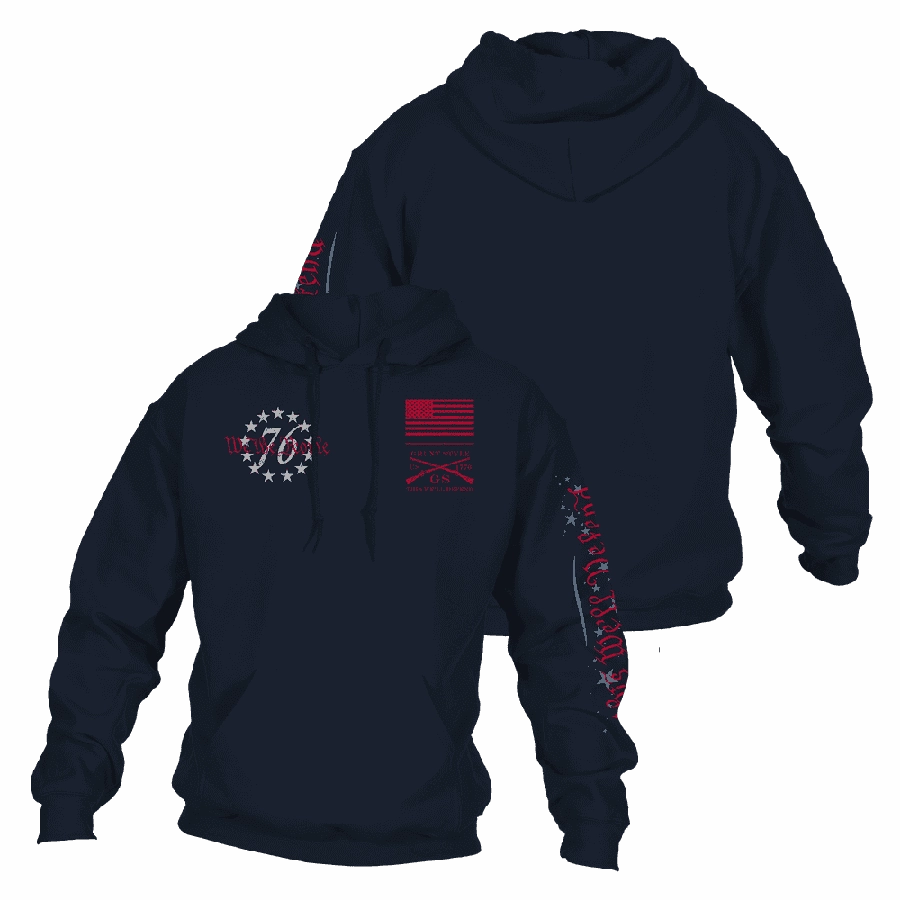 We The People Hoodie - Navy