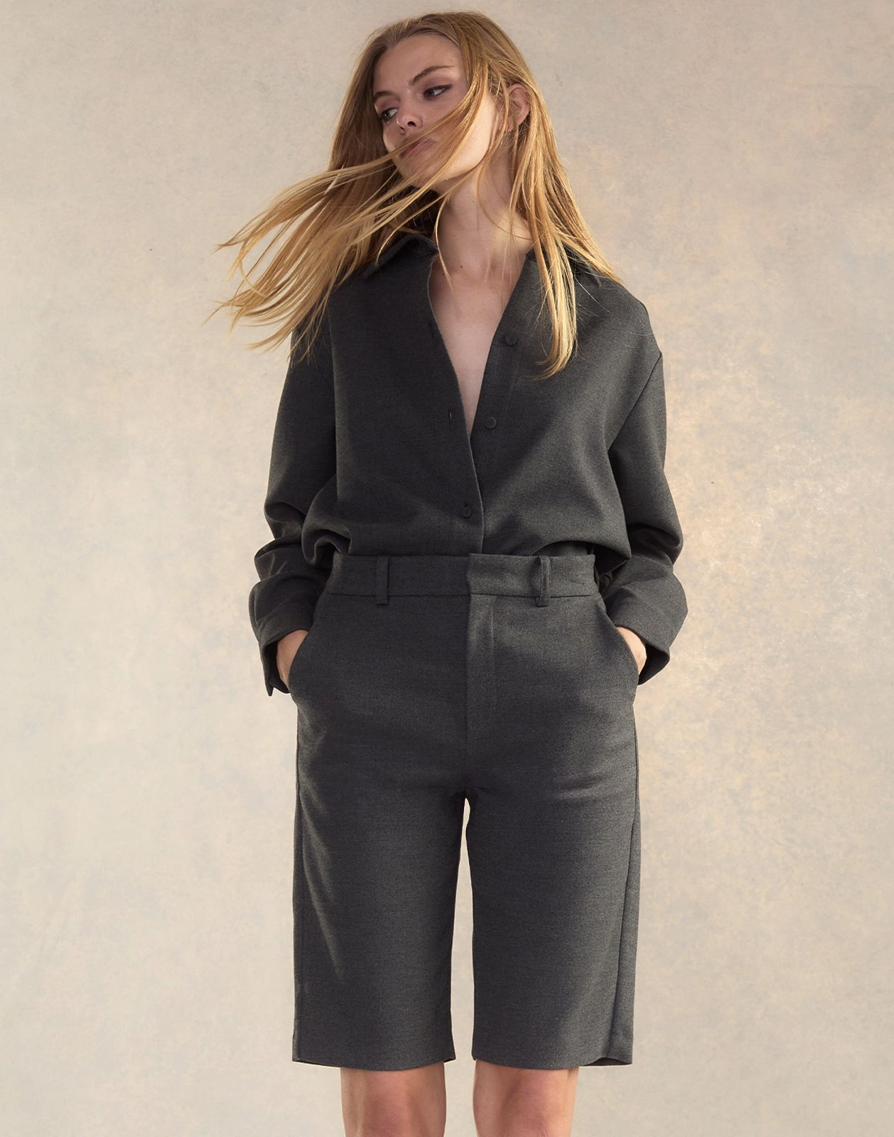 Wellesley Flannel Suiting Shorts