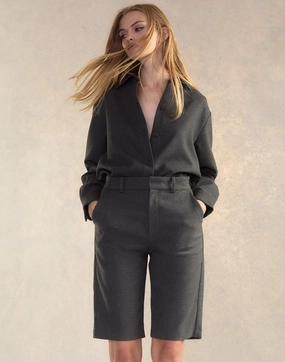 Wellesley Flannel Suiting Shorts