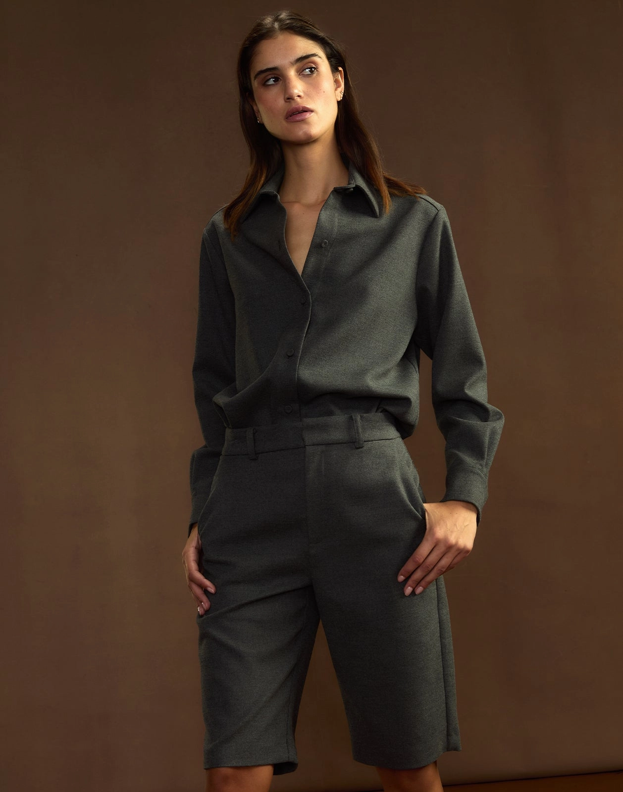 Wellesley Flannel Suiting Shorts
