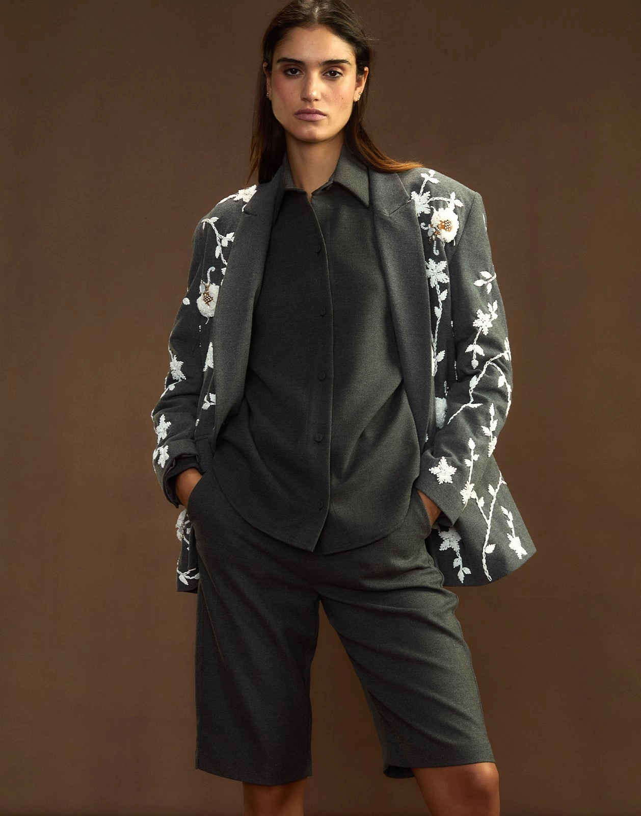 Wellesley Flannel Suiting Shorts