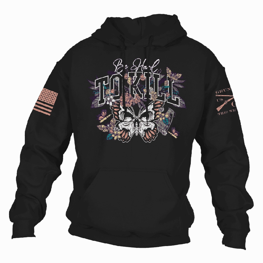Women's Hard To Kill Hoodie - Black