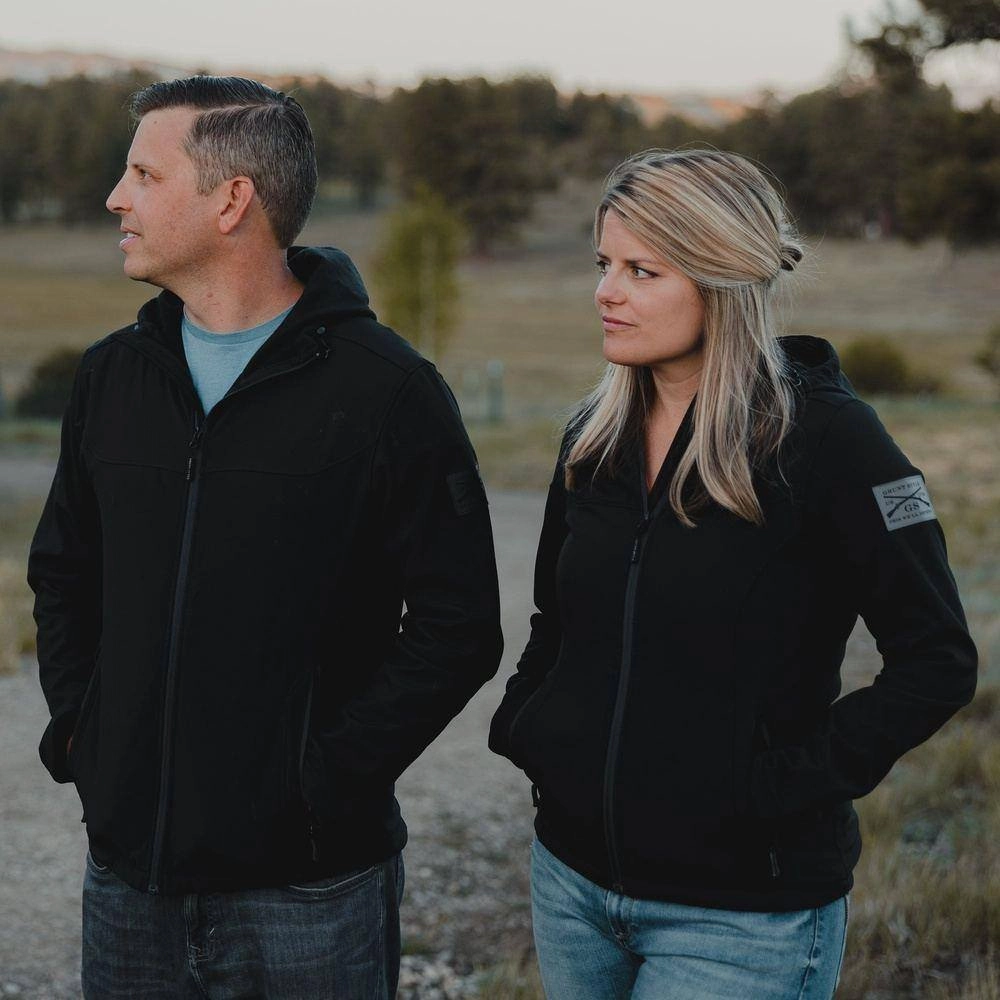 Women's Soft Shell Hoodie - Black
