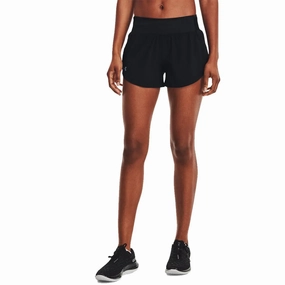 Womens Under Armour Speedpocket 3 Inch Running Shorts