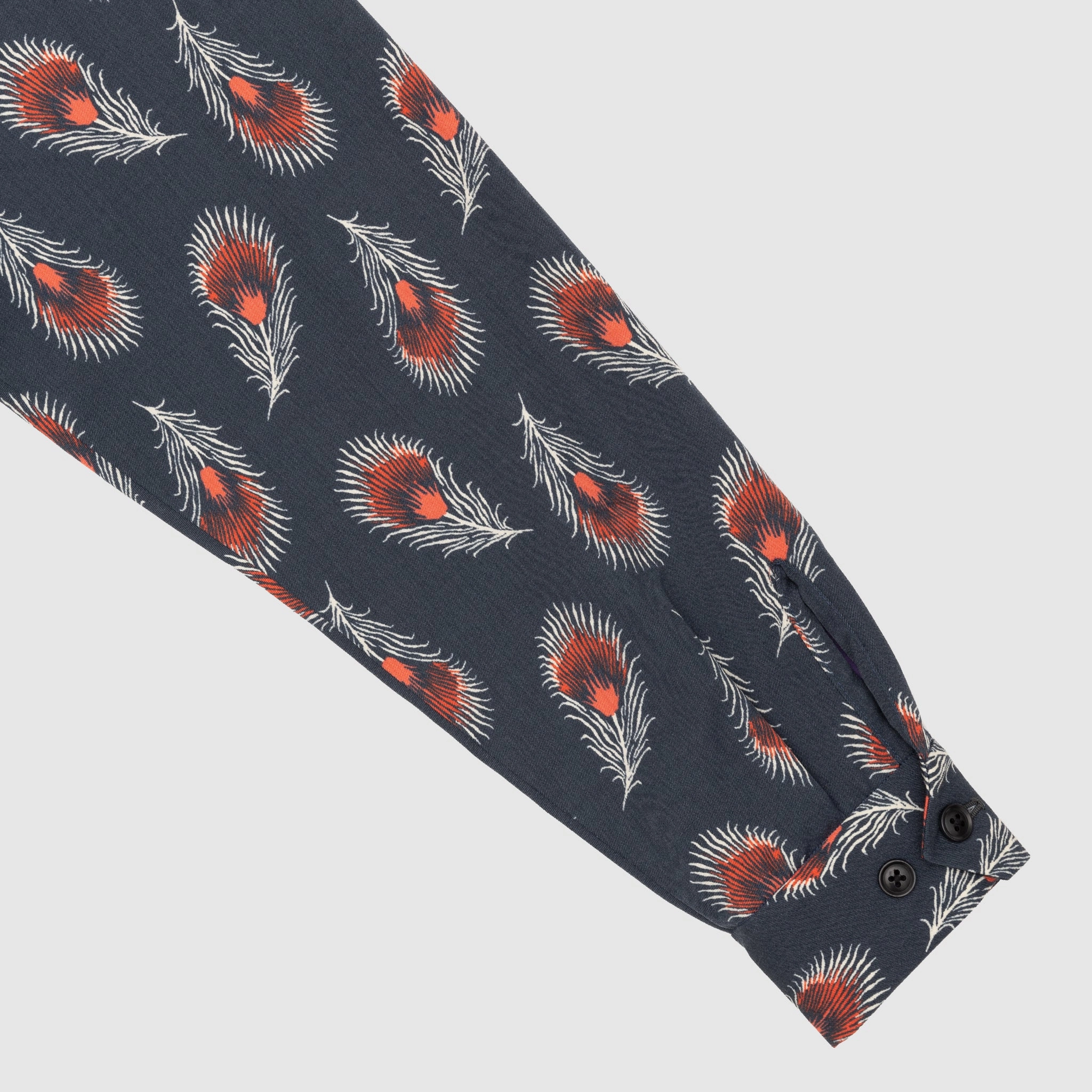 WOOL GABARDINE PRINTED SPORT JACKET