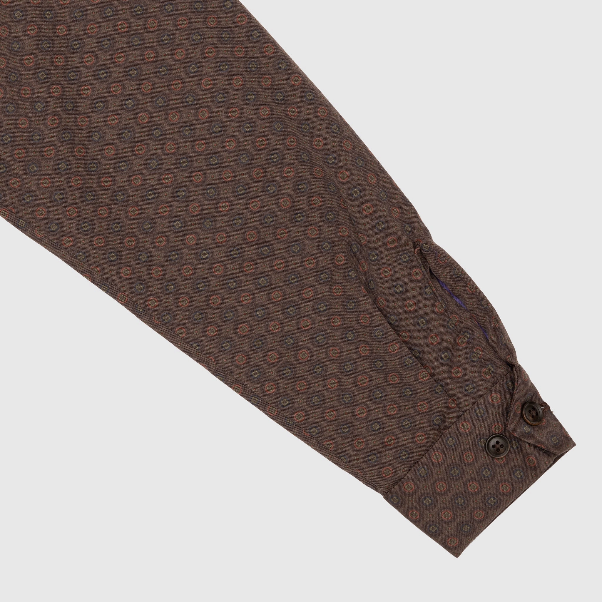 WOOL GABARDINE PRINTED SPORT JACKET