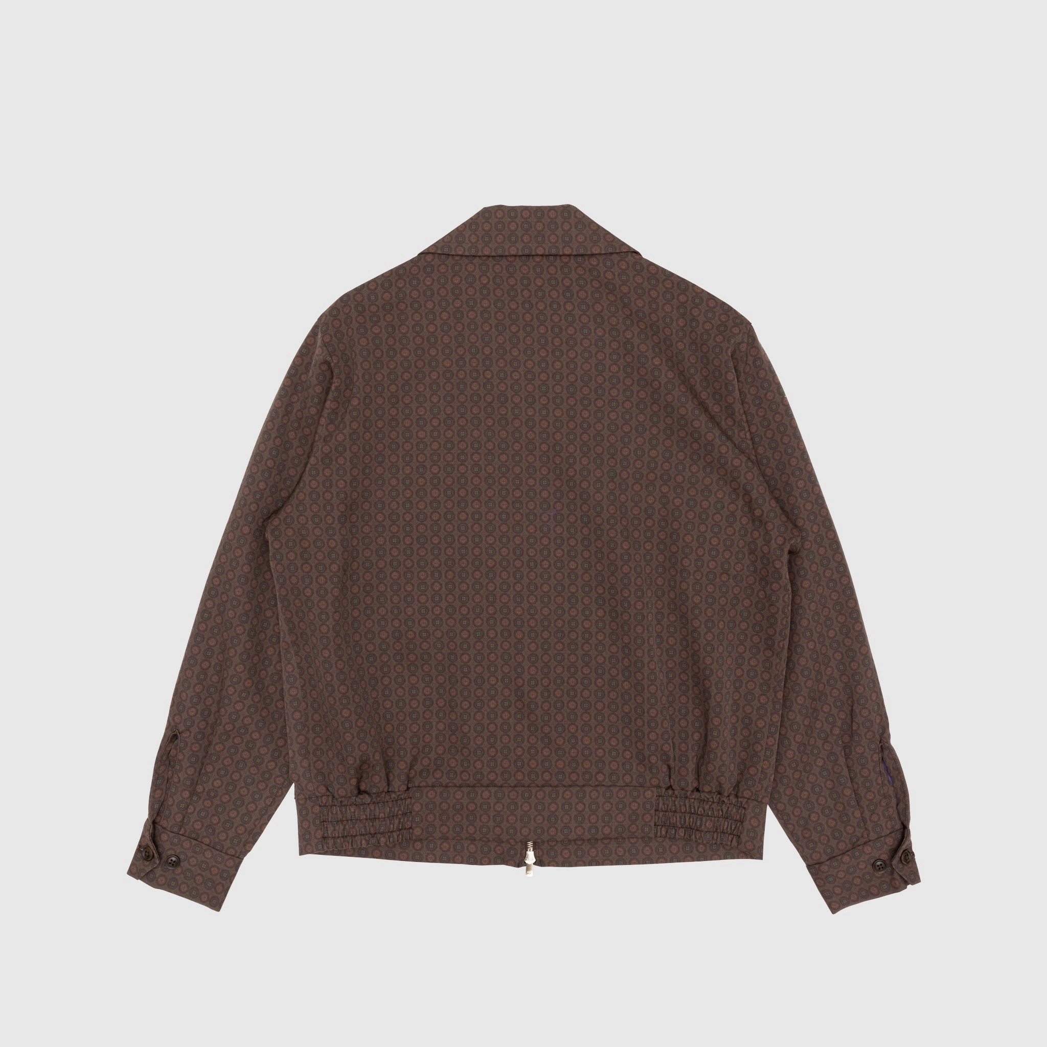 WOOL GABARDINE PRINTED SPORT JACKET