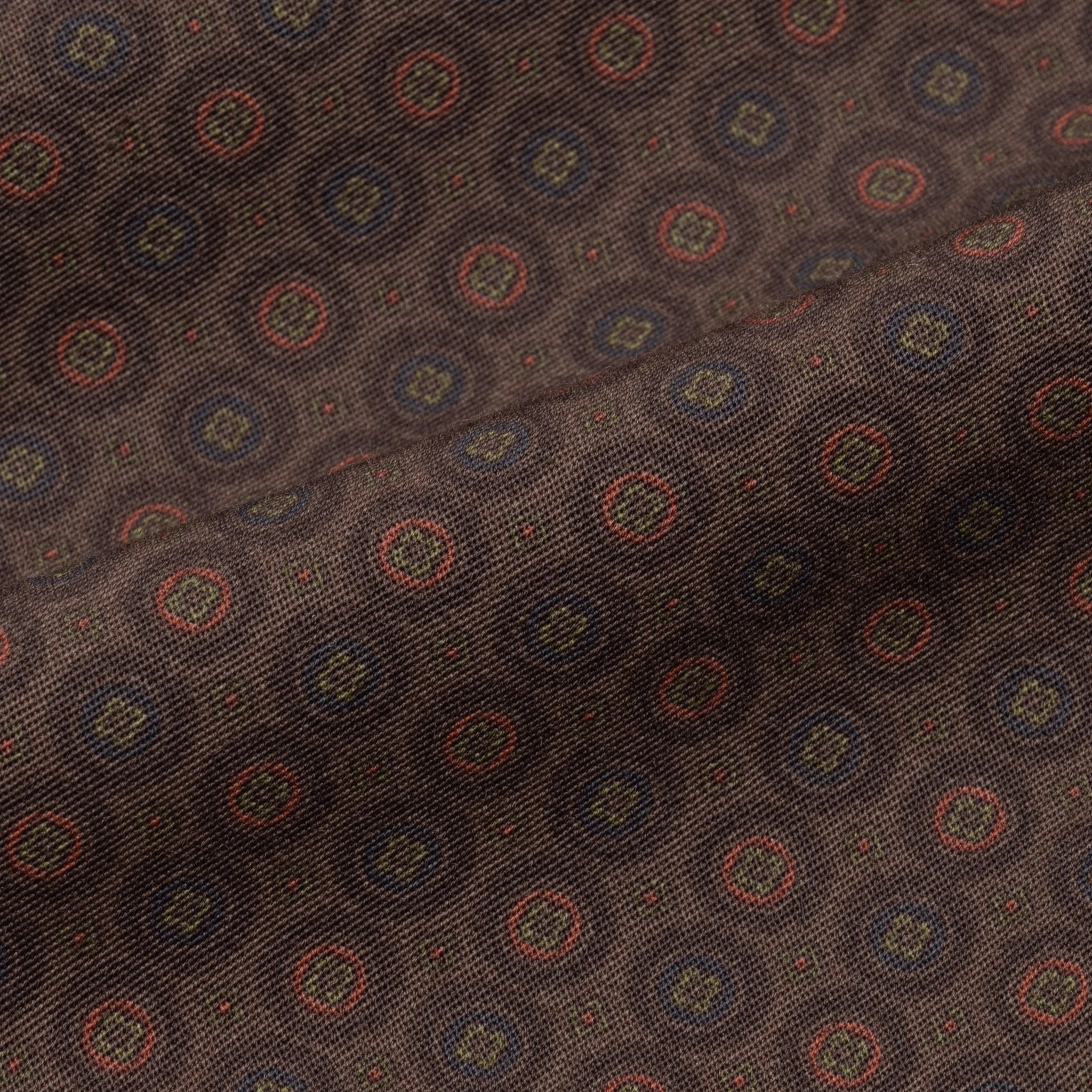 WOOL GABARDINE PRINTED SPORT JACKET