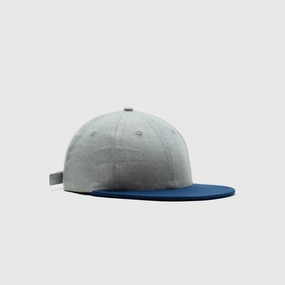 WOOL SERGE 2-TONE 6 PANEL CAP