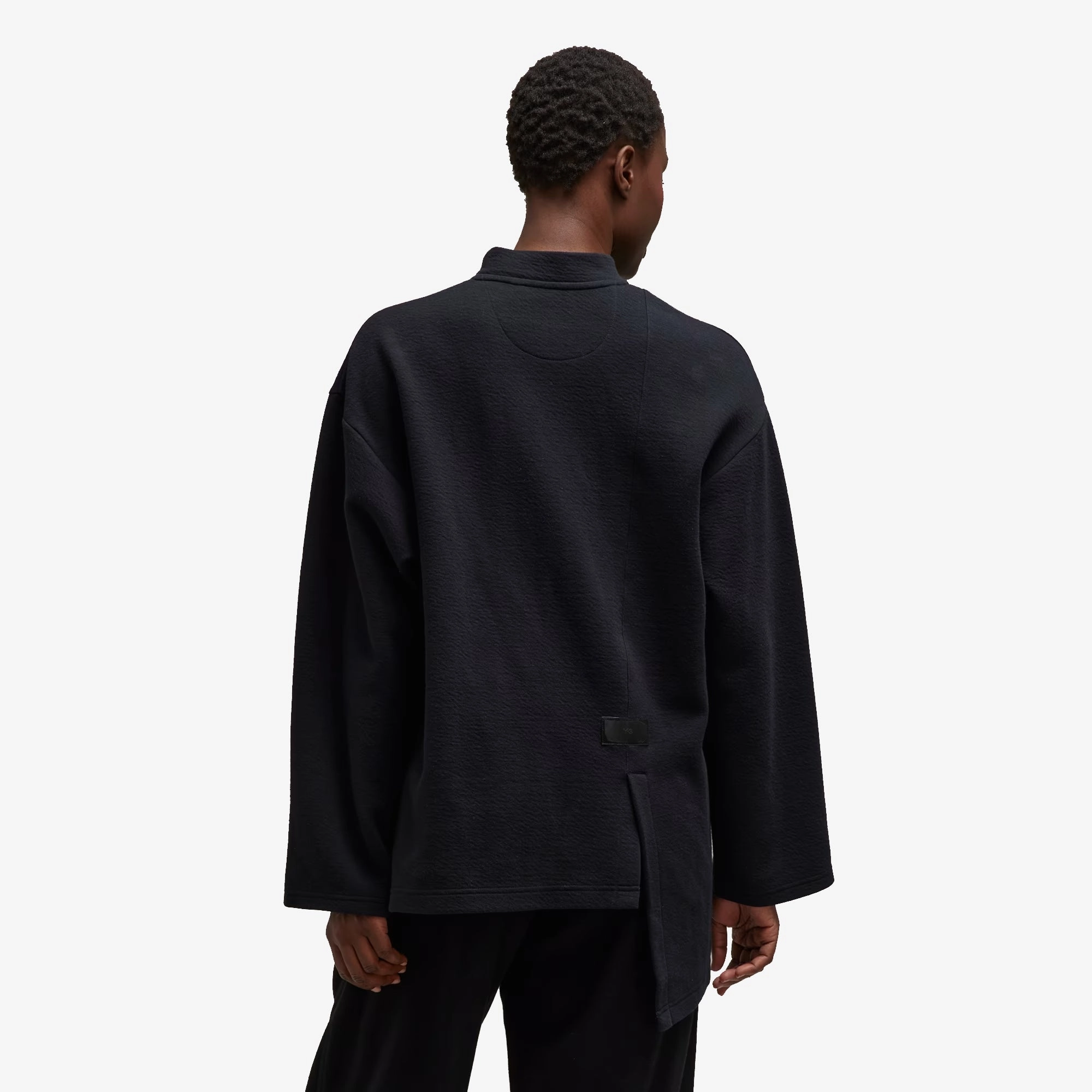 Y-3 | NATURAL SPACER LOOSE LONG SLEEVE TEE  { BLACK