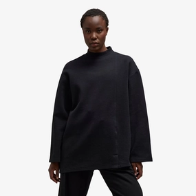Y-3 | NATURAL SPACER LOOSE LONG SLEEVE TEE  { BLACK