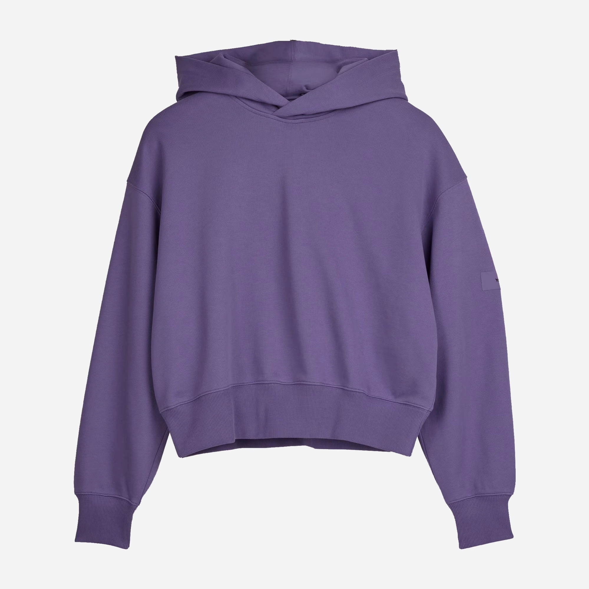 Y-3 | ORGANIC COTTON TERRY BOXY HOODIE  { TECH PURPLE