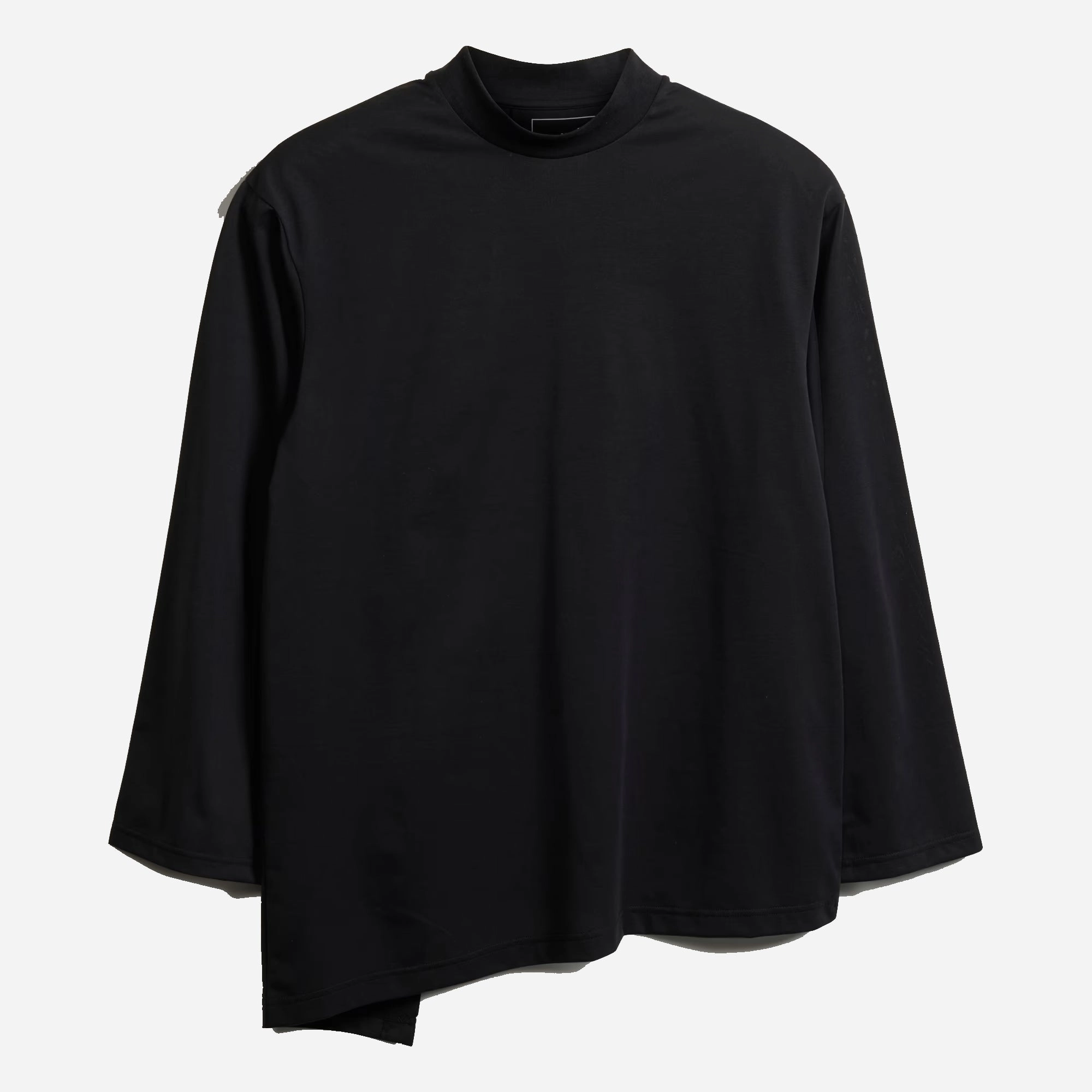 Y-3 | PREMIUM LOOSE LONG SLEEVE TEE  { BLACK