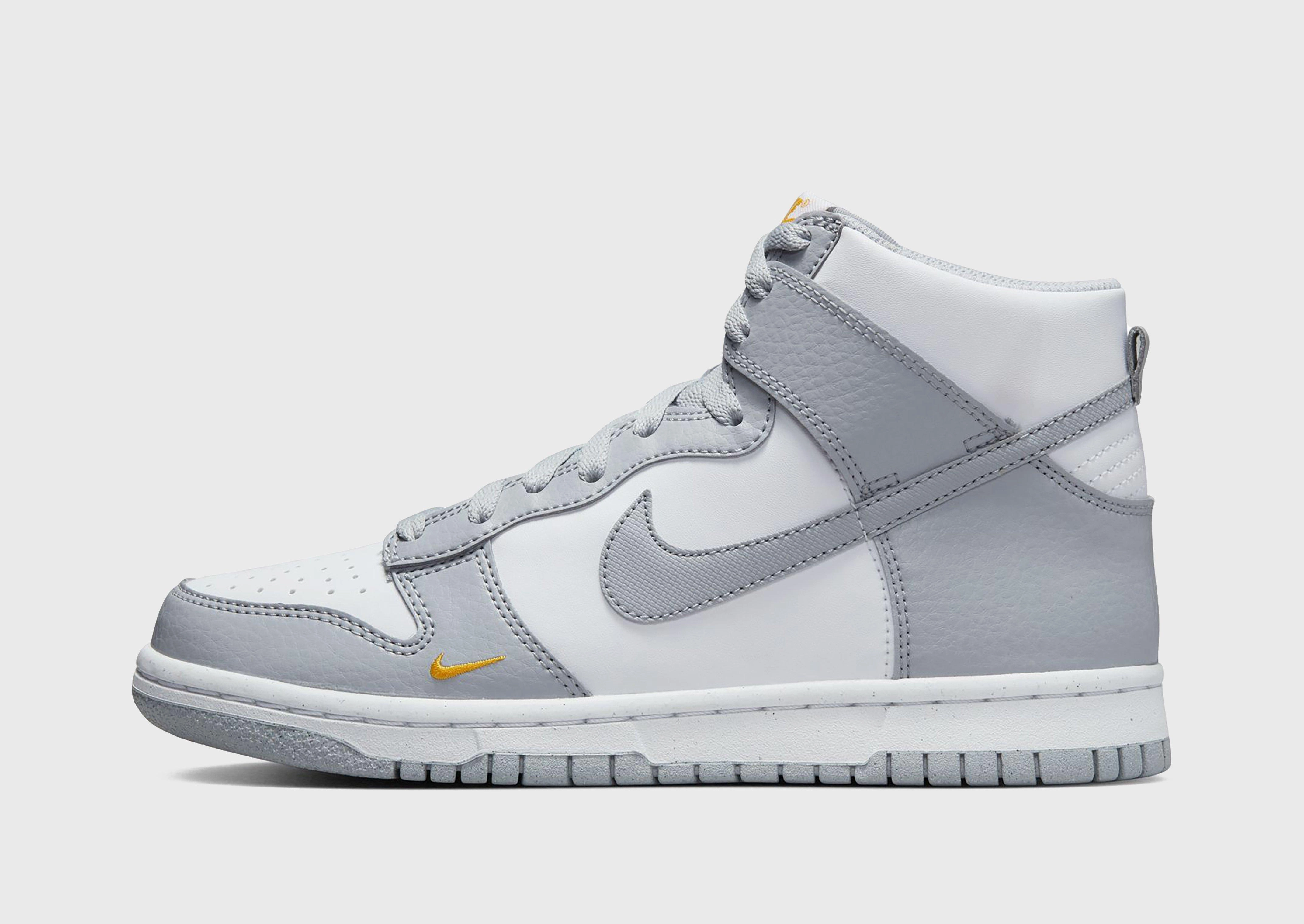 סניקרס גבוהות Dunk High Next Nature Gray/Marigold | ג'וניורס