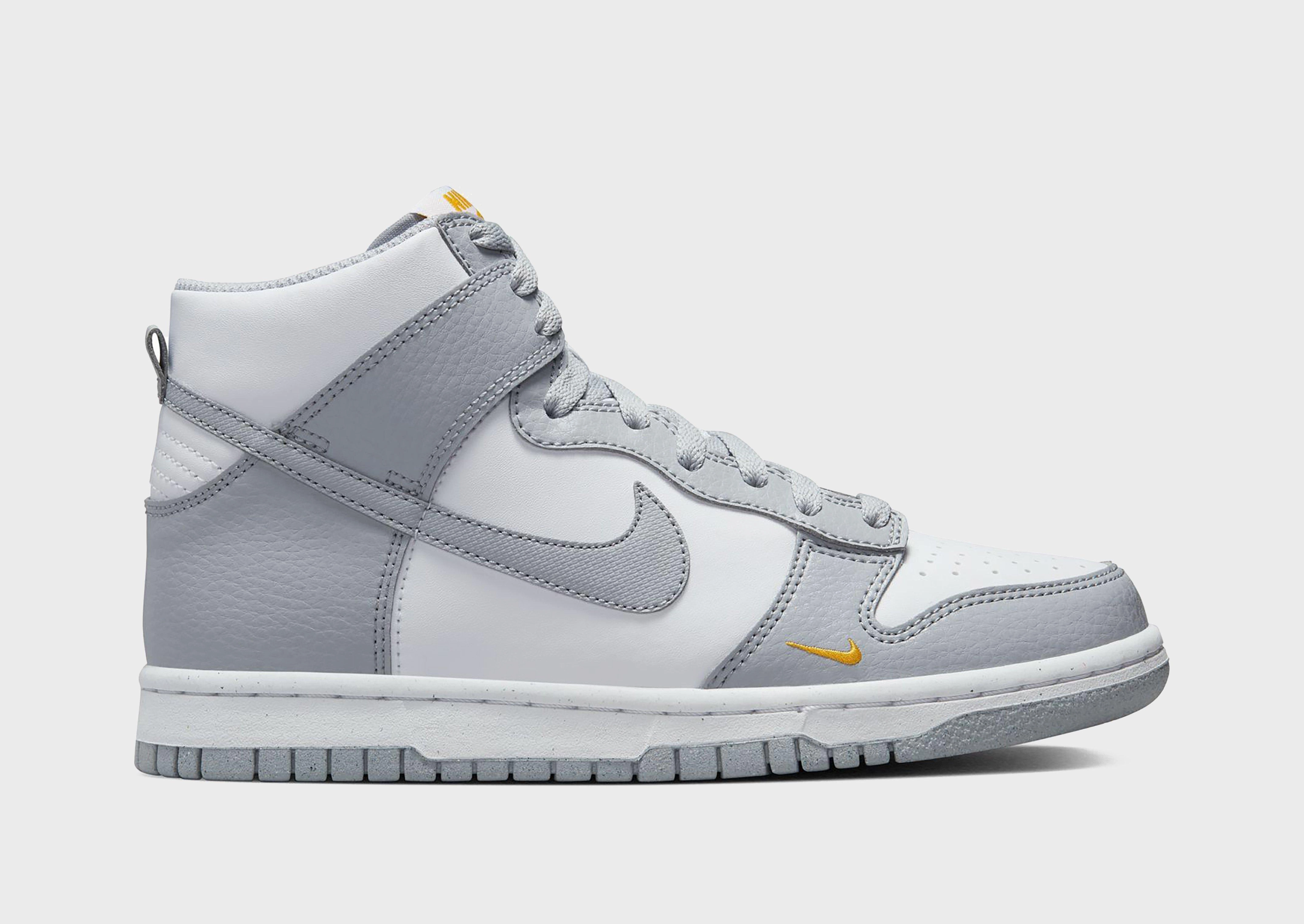 סניקרס גבוהות Dunk High Next Nature Gray/Marigold | ג'וניורס